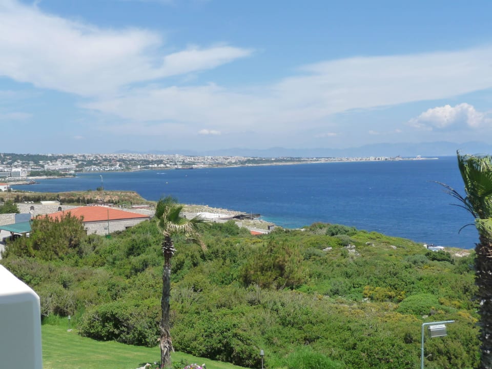 Traum Ausblick vom Balkon Hotel Kalithea Horizon Royal