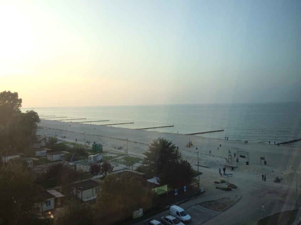 Zimmerausblick Marine Hotel by Zdrojowa