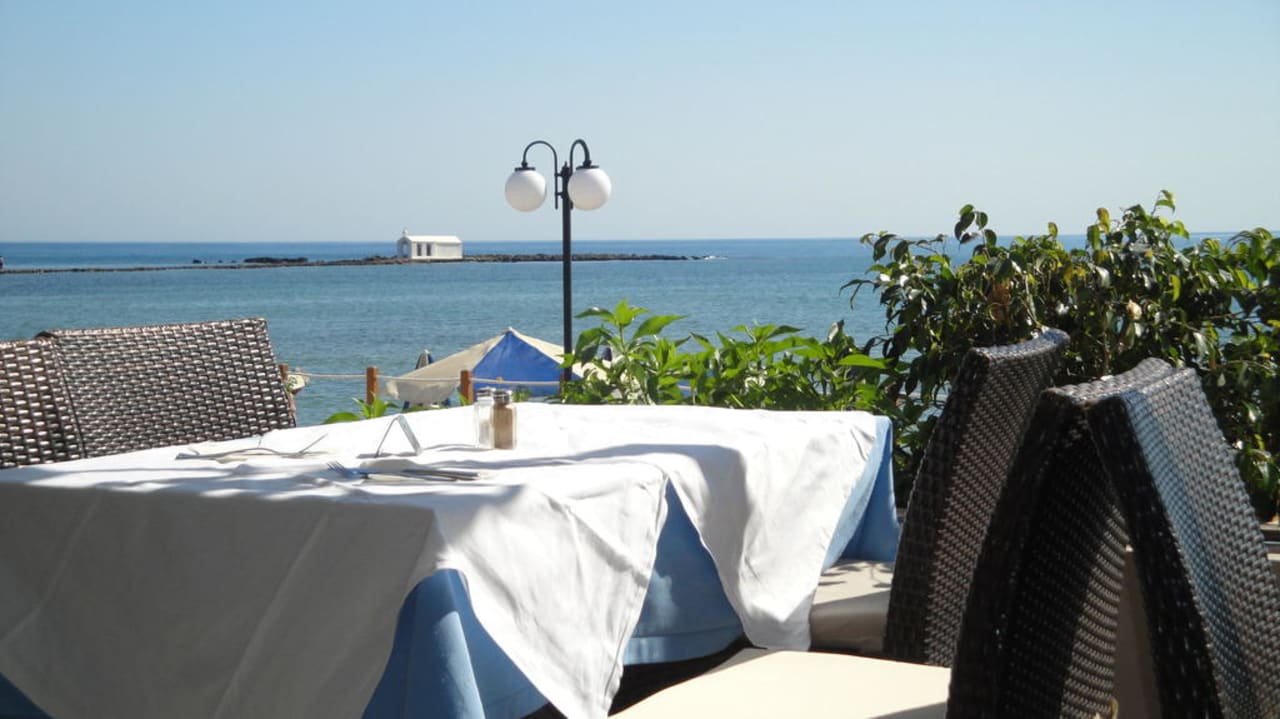 Essen mit Meerblick Hotel Corissia Princess