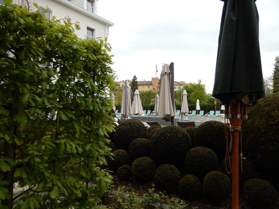 Blick zum Colloseum Hotel Bell Rock Europa-Park