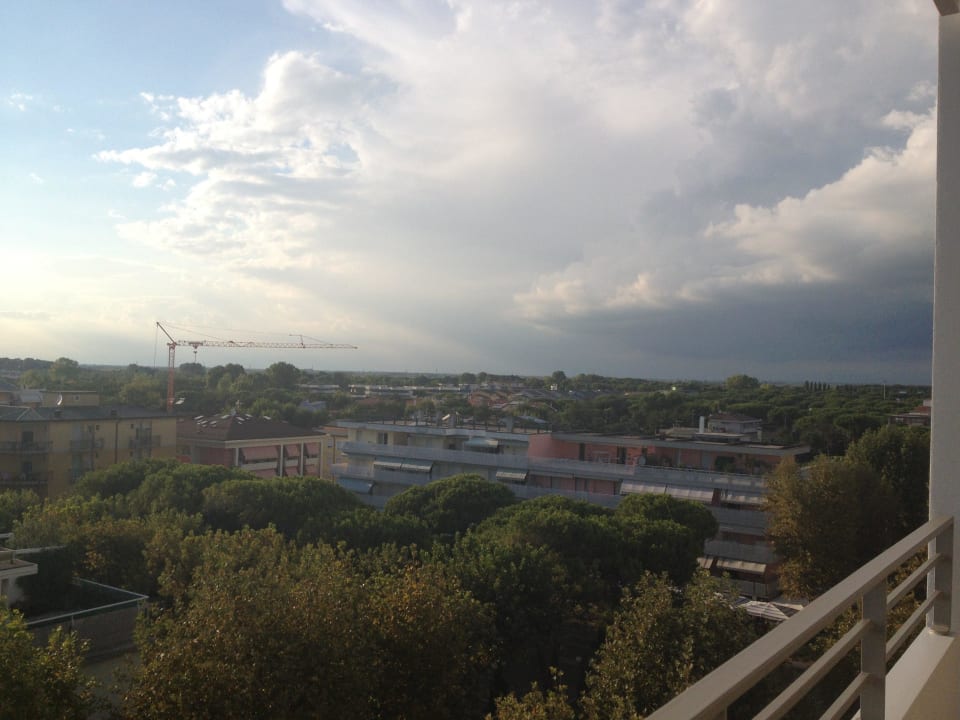 Ausblick vom Balkon Residence Serenissima