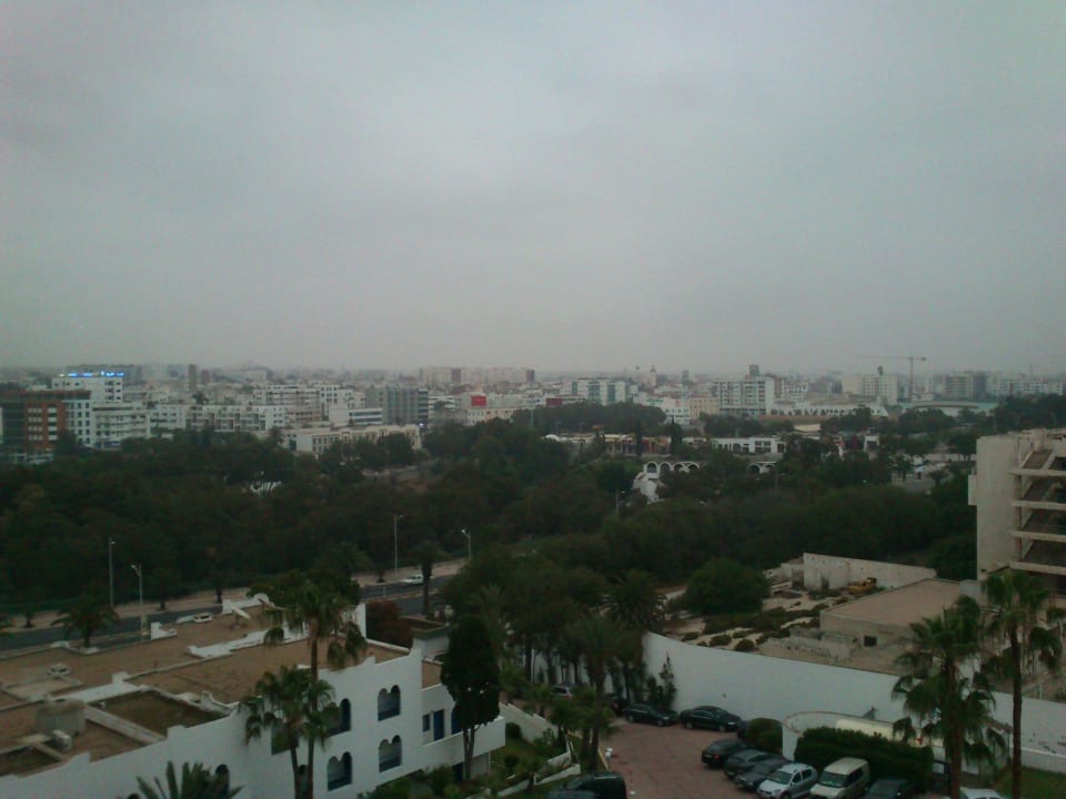 Widok z okna pokoju. Anezi Tower Hotel