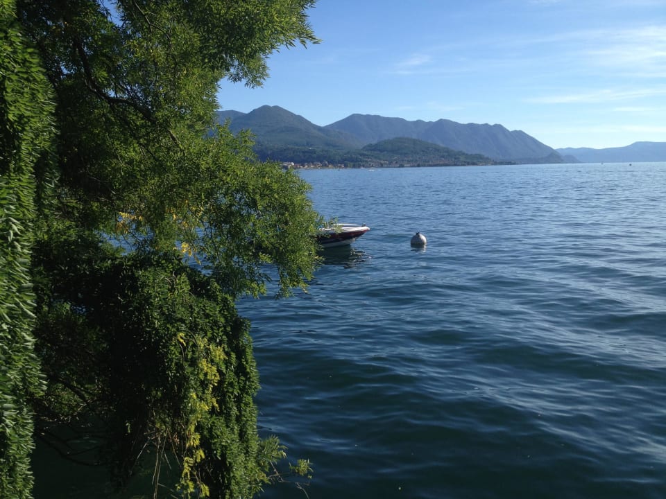 Blick vom Hotelgarten Relais Villa Porta