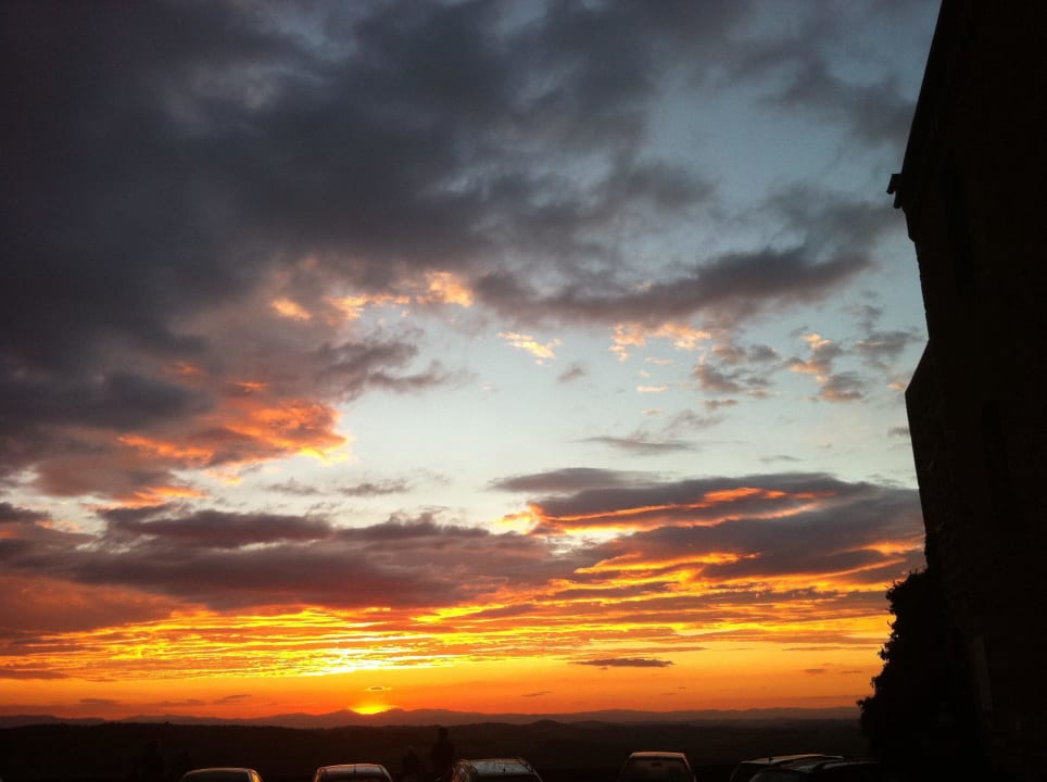 Autumn sunset from LSF Hotel La Locanda Di San Francesco