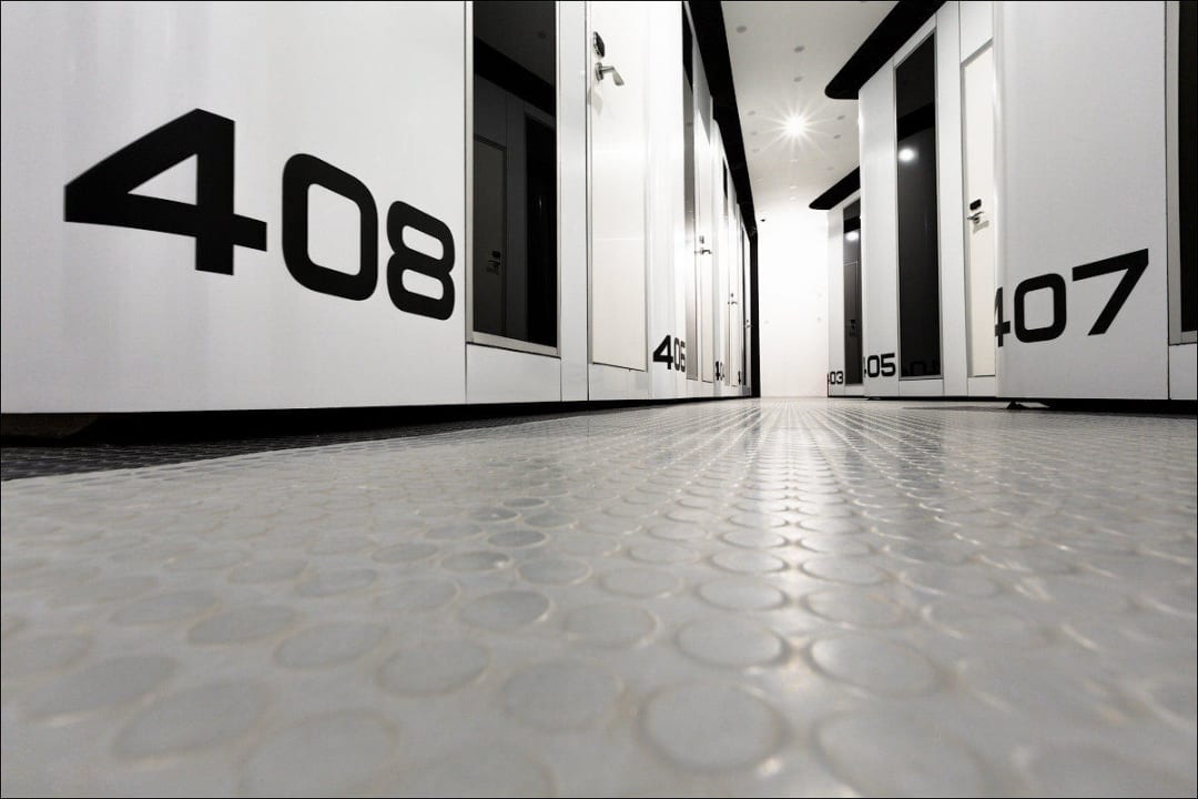 4 level, Single Sleepboxes Hotel Sleepbox