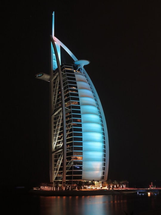 Burj Al Arab bei Nacht Burj Al Arab