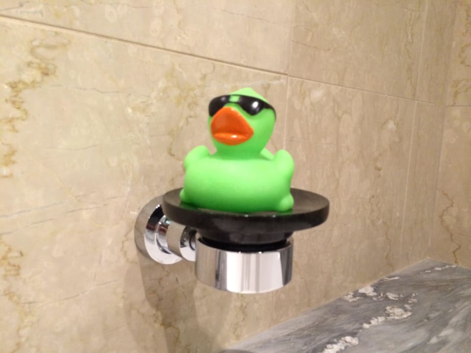 Im Bad die Ente, nett Hotel Jumeirah Emirates Towers