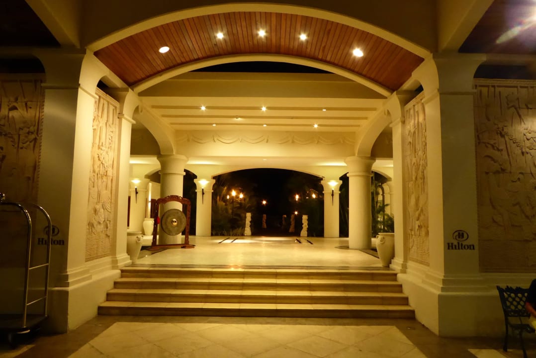 Abendstimmung, Begrüßungsgong Hilton Mauritius Resort & Spa