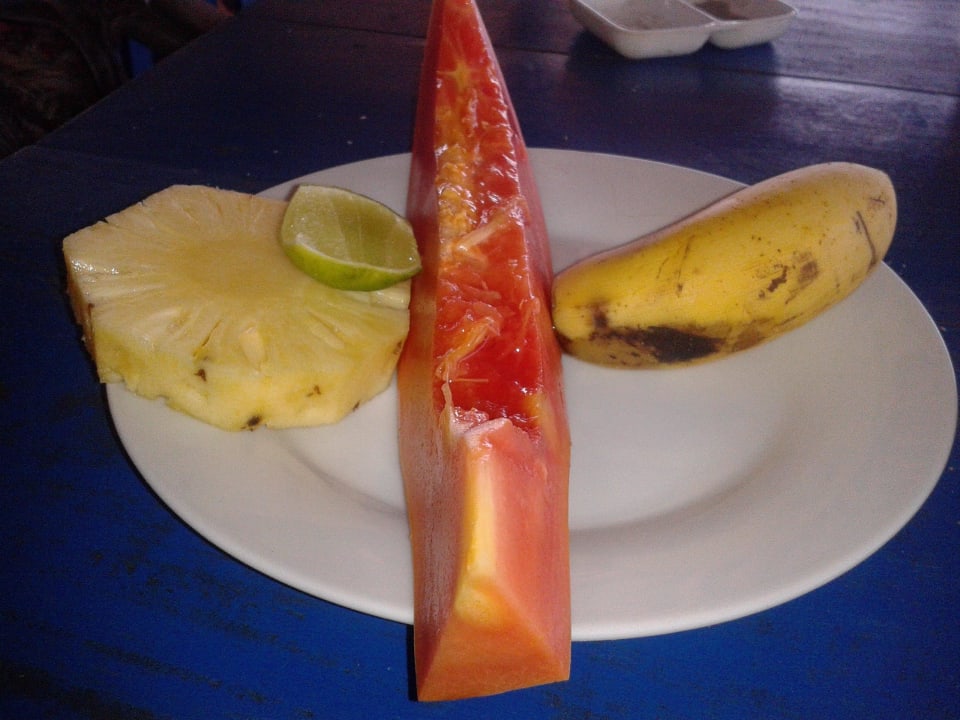 Obst zum Frühstück Palm Beach Guesthouse