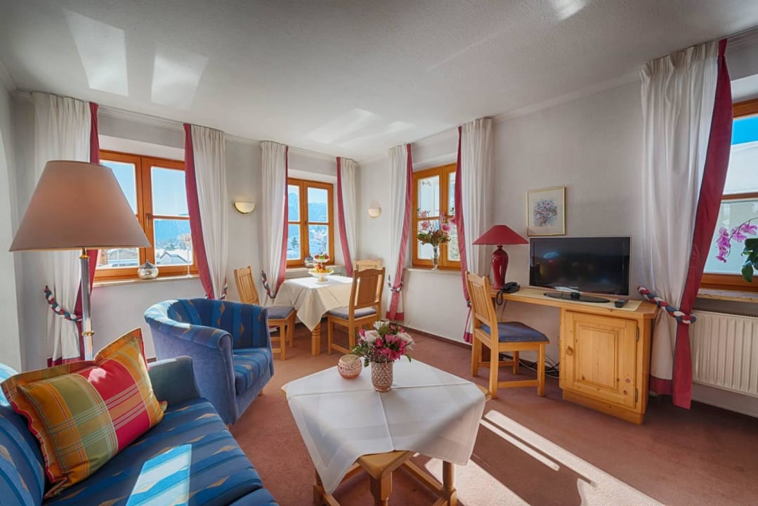 Wohnzimmer Aparthotel Fackler