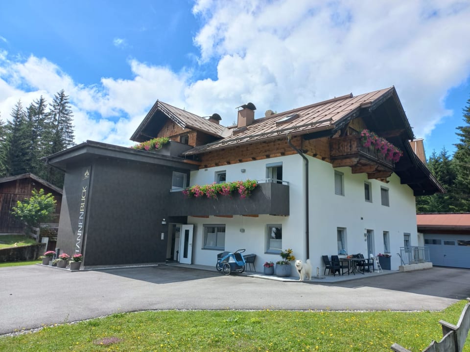 Außenansicht Ferienhaus Tannenblick