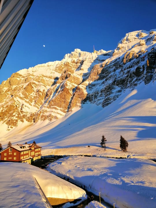Ausblick Säntis - das Hotel