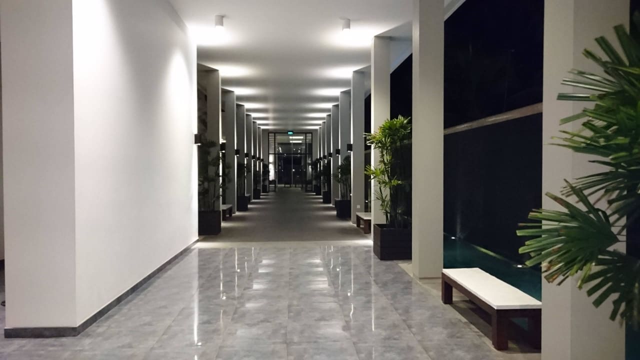 Eingangsbereich Turyaa Kalutara