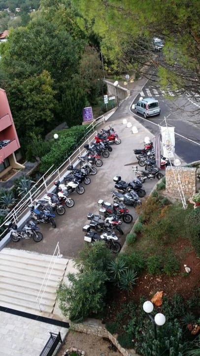 Direkt vor dem Balkon Veya Maradiso Hotel by Aminess