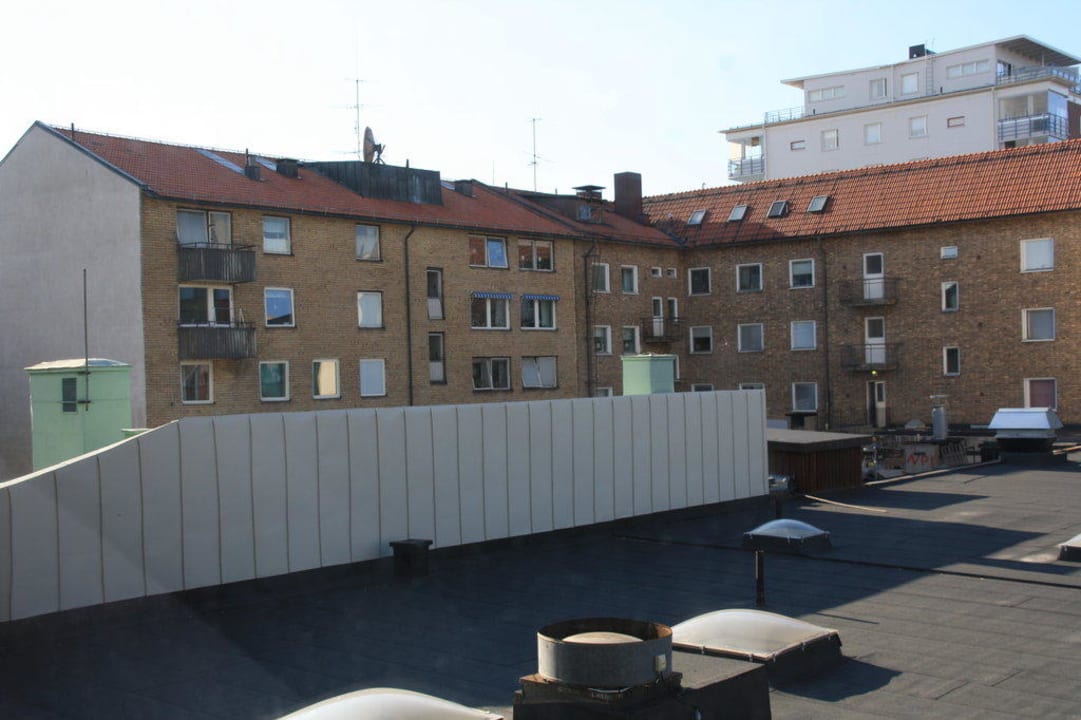 Ausblick vom Schlafzimmer Comfort Hotel Luleå