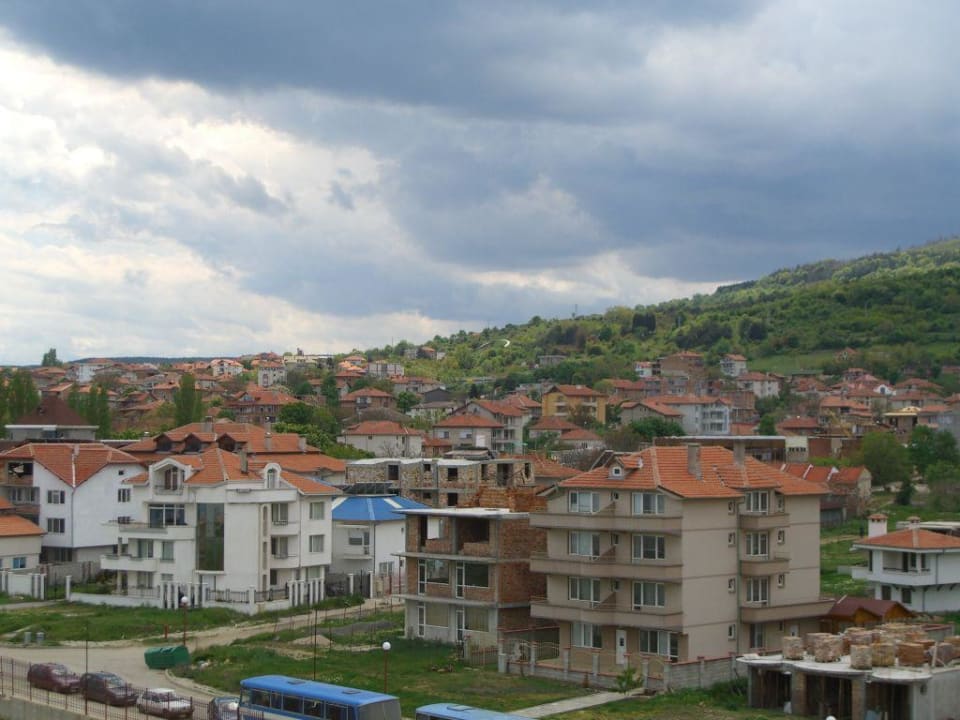 Aussicht auf Obzor vom Hotelzimmer Alua Helios Bay
