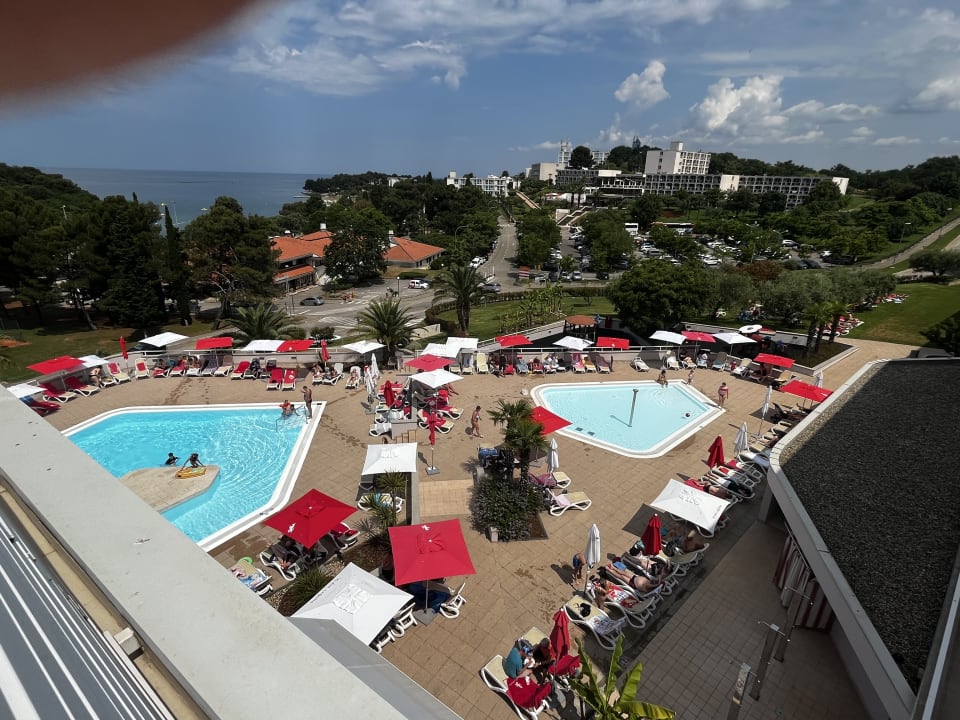 Ausblick Hotel Albatros Plava Laguna