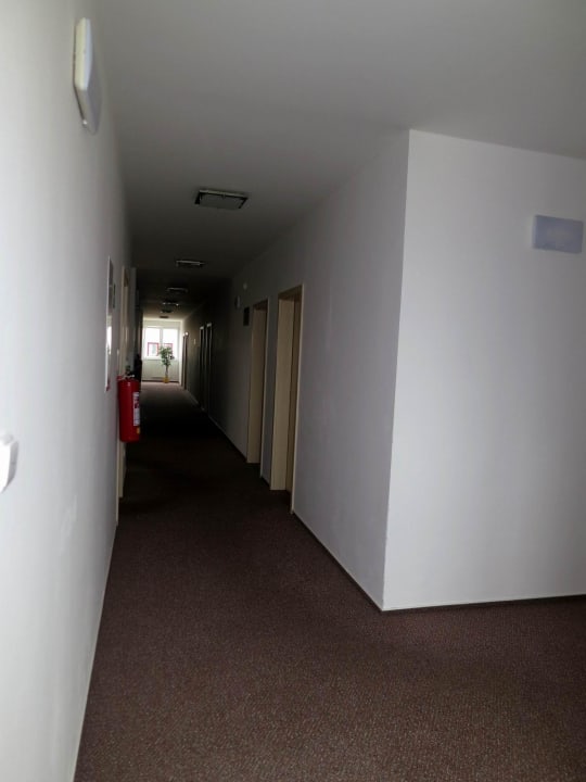 Ausblick Koridor Hotel Olympionik