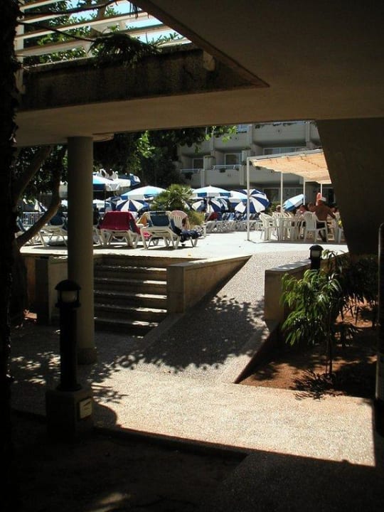 Ausblick von Appartement 13.1.3 Hipotels Mediterraneo Club