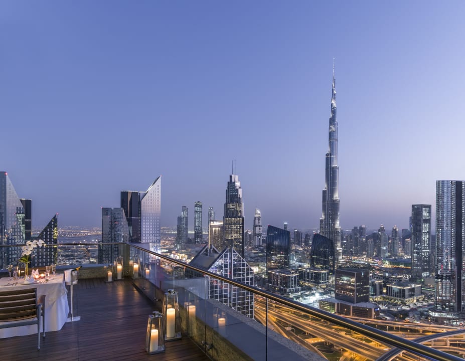Ausblick Shangri-La Hotel Dubai