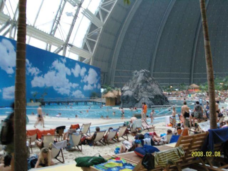 Główny basen Tropical Islands Resort