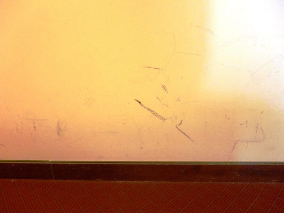 Dreckige Wände Hotel Astoria Palace