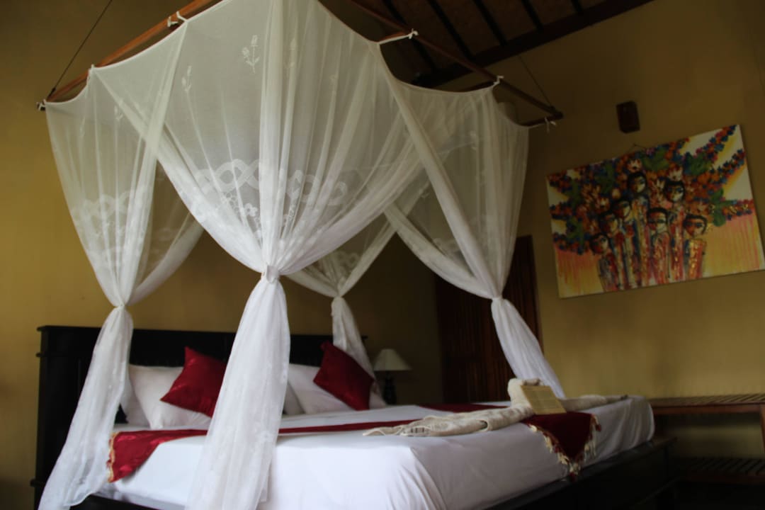 Mozzie net every room Hotel Kubuku Ecolodge