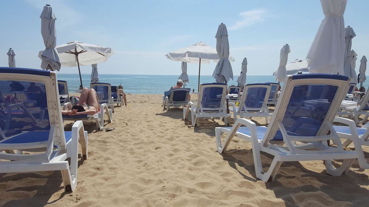 Blick von der Liege  Sol Luna Bay