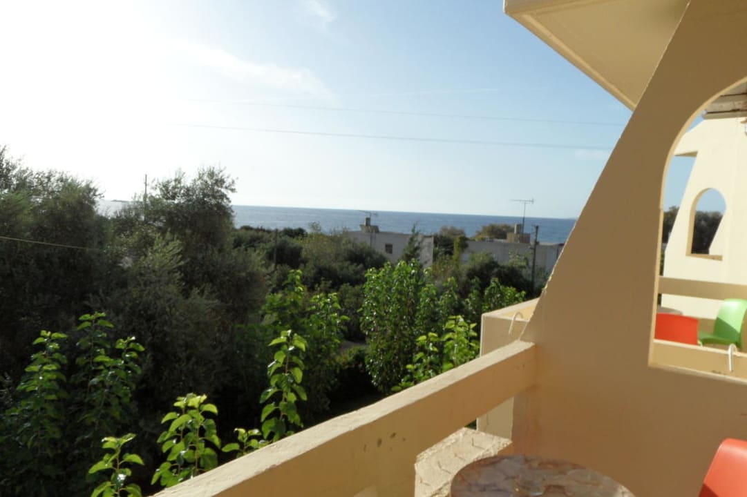 Von unserem Balkon Hotel Megim