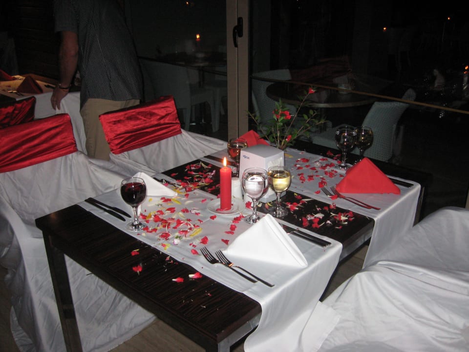 Tischdeko 24.12.12 Port Side Resort Hotel