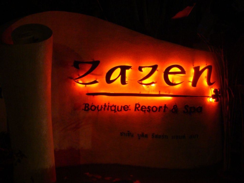 Haupteingang Zazen Zazen Boutique Resort & Spa