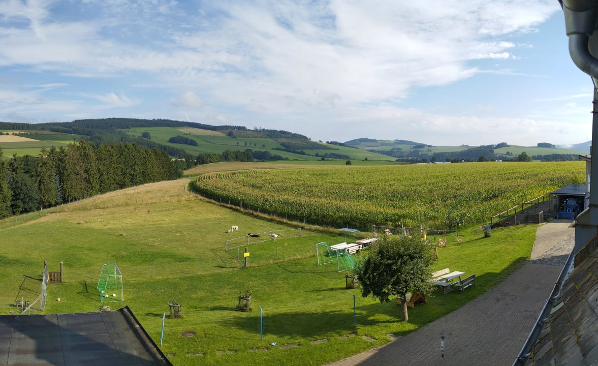 Ausblick Landhotel Wüllner