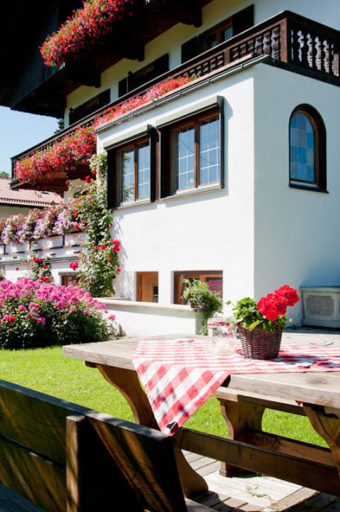 Gemütlicher sitzplatz im Garten Gästehaus Gartenheim