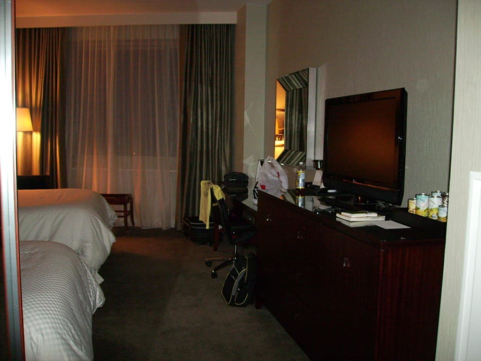 Unser Zimmer im 23. Stock Hotel The Westin Jersey City Newport