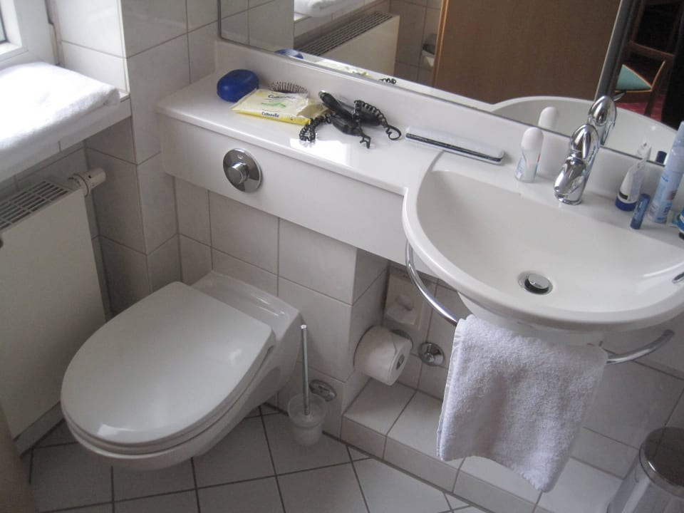 Badezimmer Garner Hotel Hamburg - Wandsbek Marktplatz