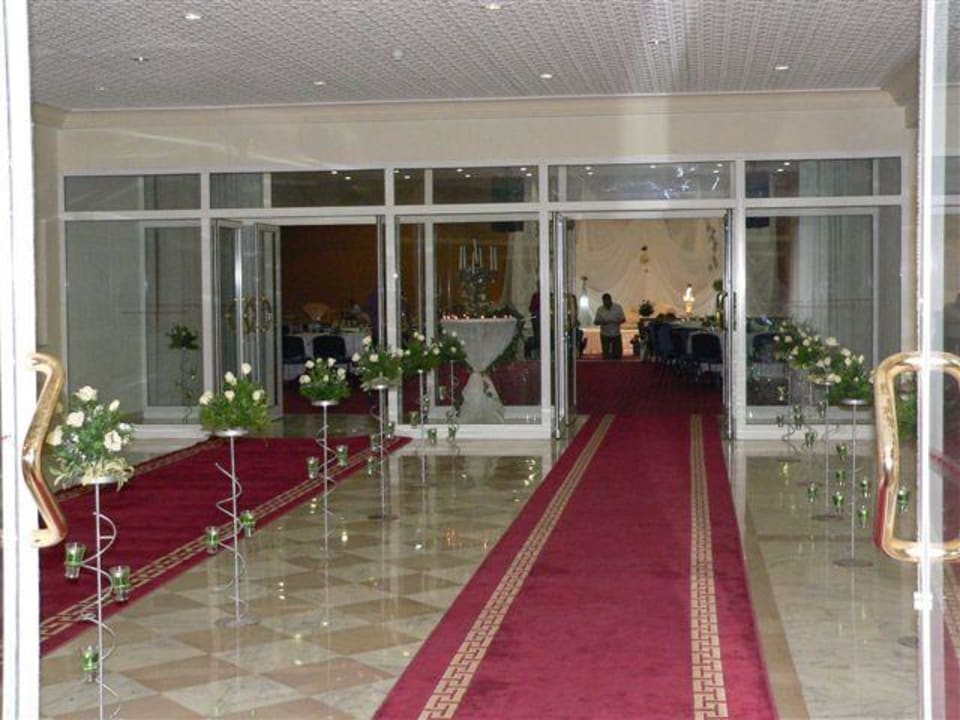 Geschmückter Eingang El Mouradi Club Kantaoui