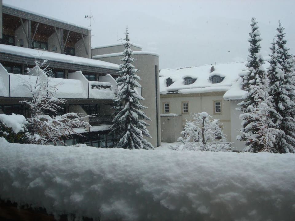 Blick vom Zimmer Hotel Rauter