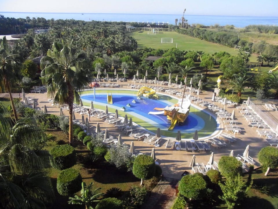 Kinderpool vom Zimmer aus Seaden Sea World Resort & Spa