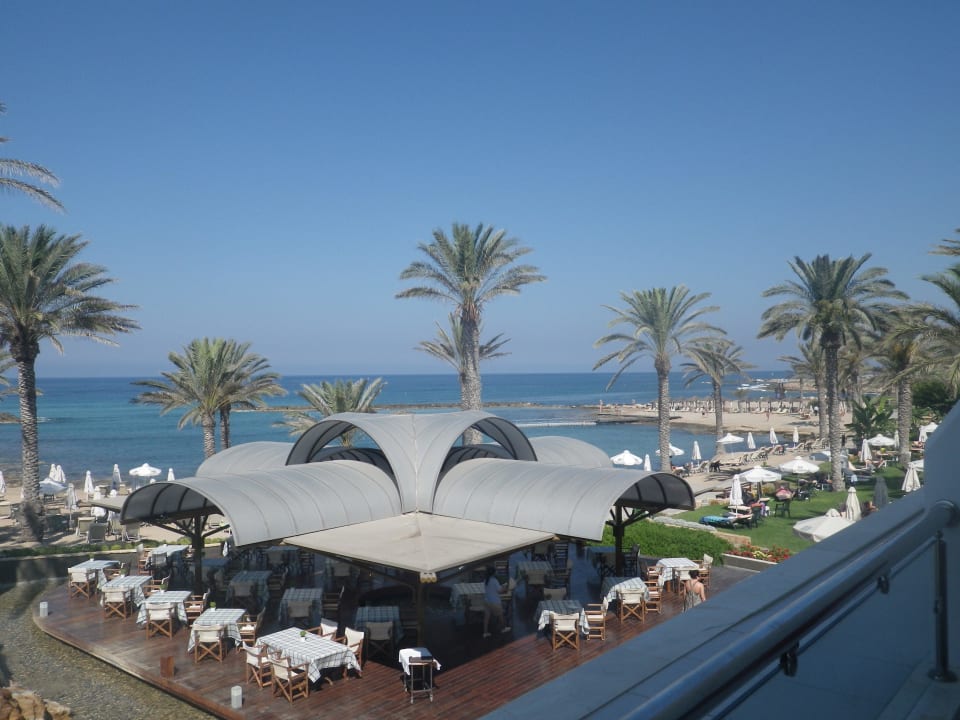 Blick vom Balkon am Morgen TUI BLUE Pioneer Beach