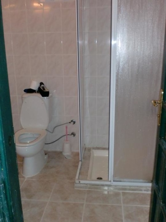 Dusche und WC Semt Luna Beach Hotel