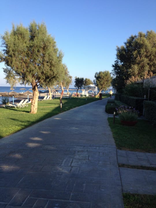 Gehweg Strand TUI BLUE Oceanis Beach and Spa Resort