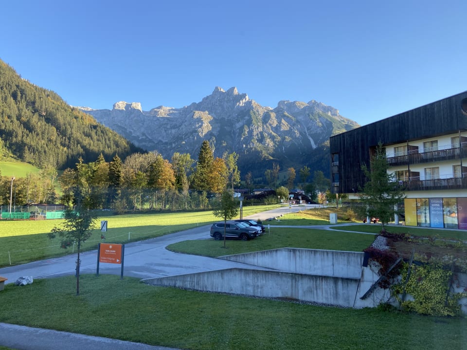 Ausblick aja Ferienwohnungen in Werfenweng