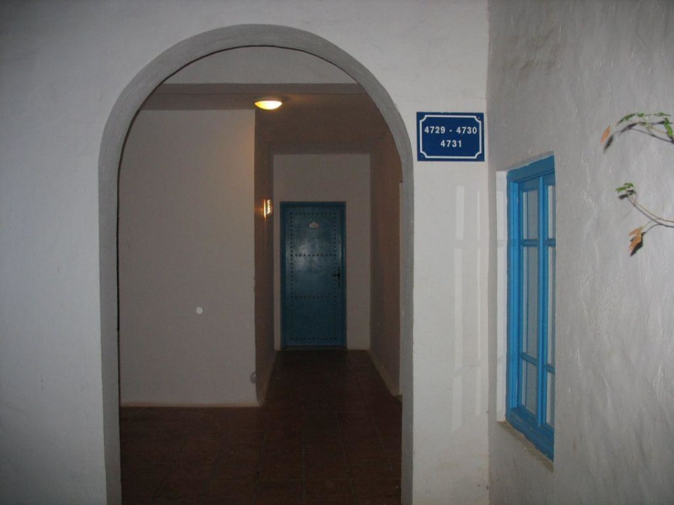 Durchgang zu unserem Zimmer Royal Karthago Djerba