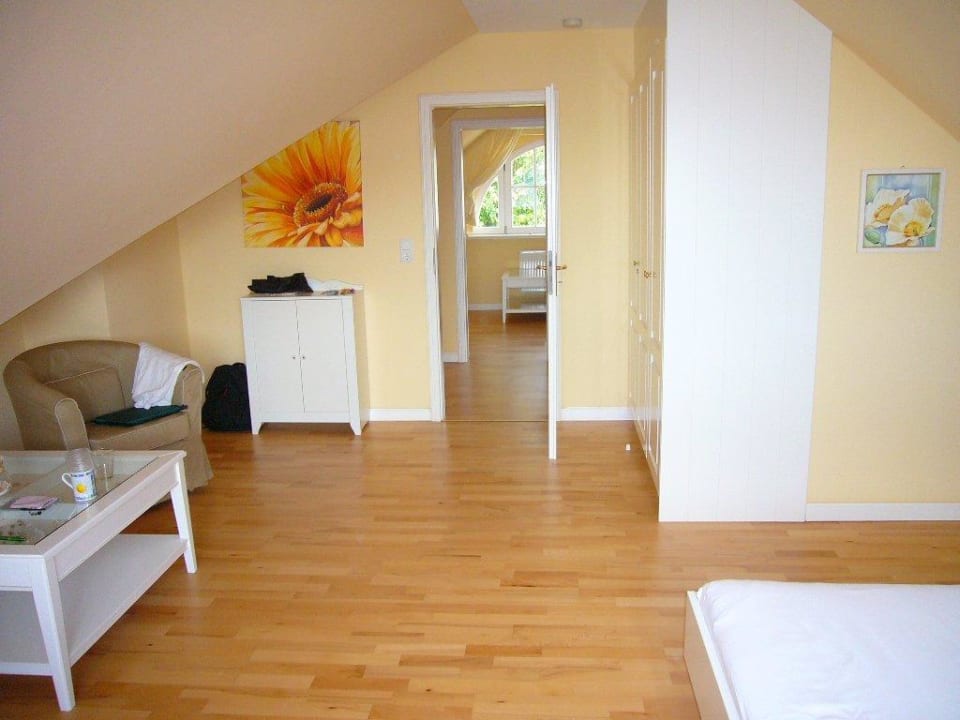 Schlafzimmer, oben Ferienwohnung Haus an der Altstadt
