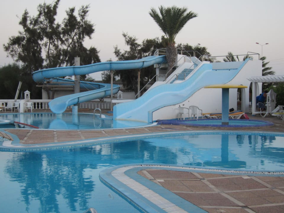 Das ist die Riesen Rutsche  Djerba Aqua Resort