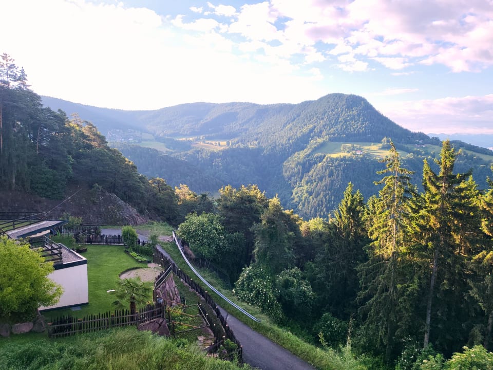 Ausblick Panoramapension Etschblick