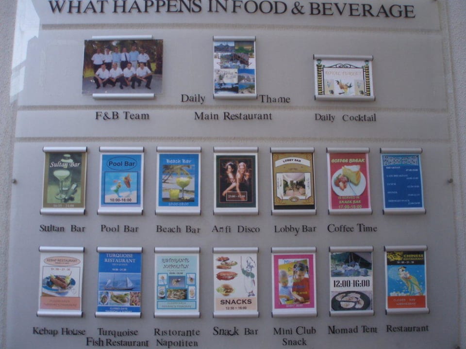 Animations- und Aktivitätenprogramm Turquoise Hotel