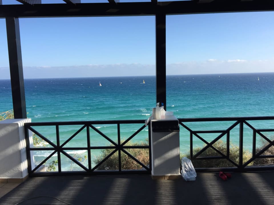 Das ist der Ausblick beim Spinning,super schön!!! TUI MAGIC LIFE Fuerteventura