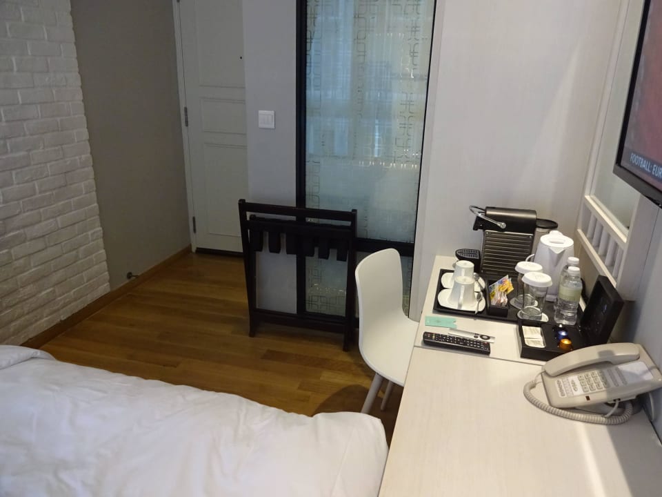 Blick vom Fenster Hotel NuVe Heritage