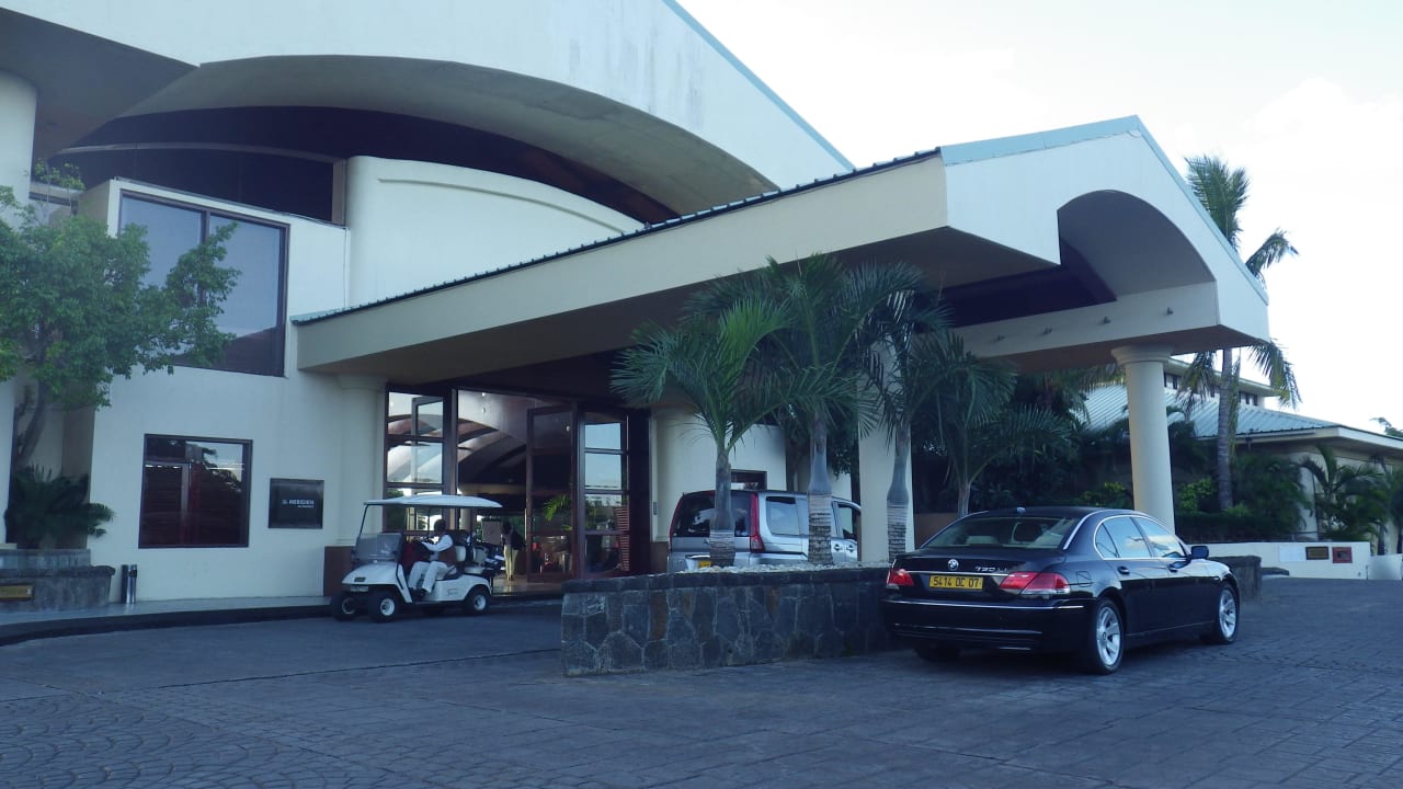 Hoteleingang Le Meridien Ile Maurice